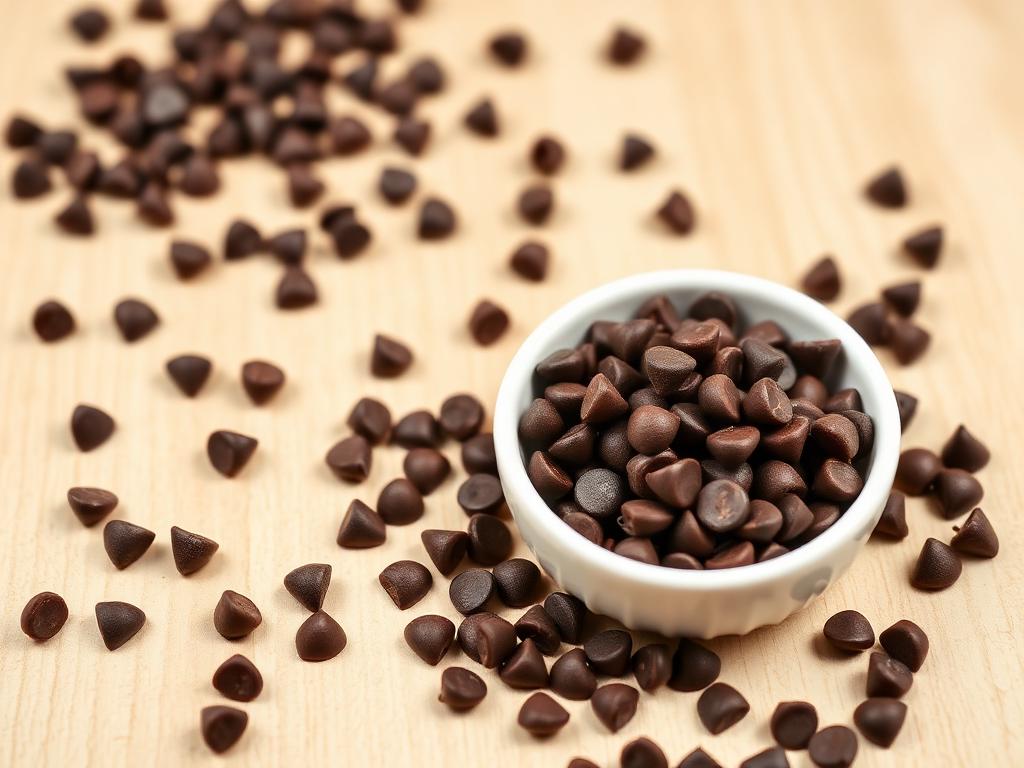 Chocolate chips for cookies and muffins