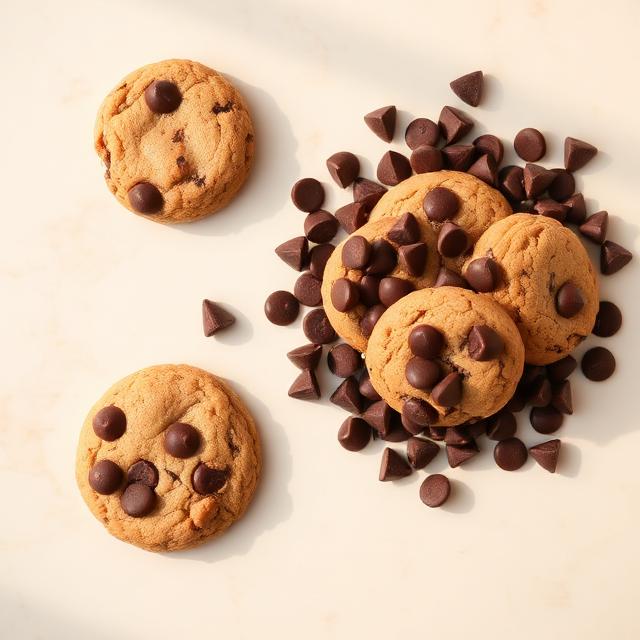 Chocolate chips for cookies and muffins
