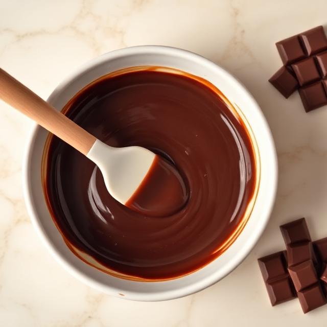 Dark chocolate filling