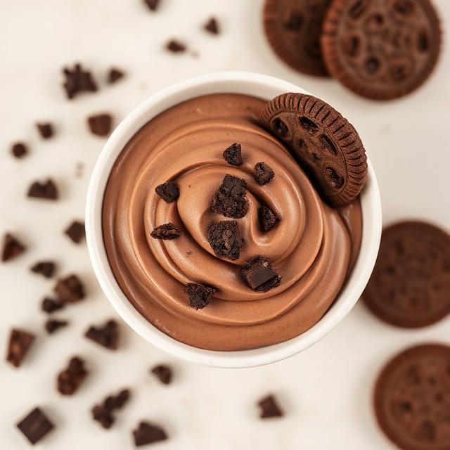 Dark cookies filling