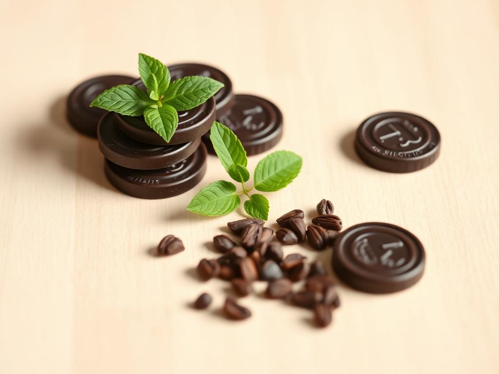 No-added-sugar real dark chocolate
